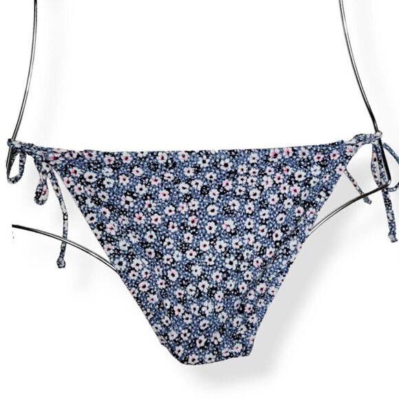 Xhilaration  Floral String Bikini Small Jrs. (0-2) - Picture 2 of 3